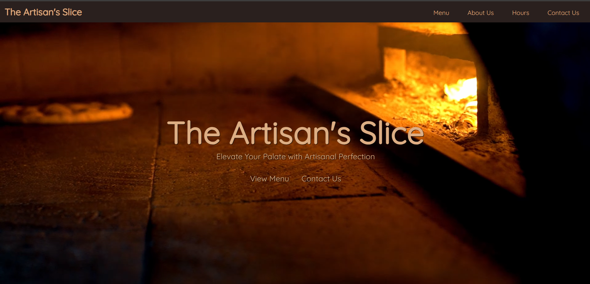 The Artisan's Slice